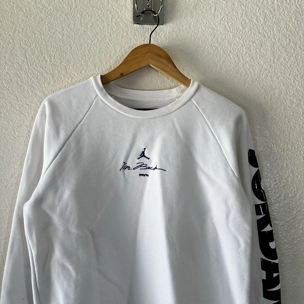 Nike Air Jordan - Mens M Crewneck Sweatshirt I'm Back 1995/96 Comeback Ch Bulls